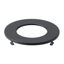 Direct-to-Ceiling 3 in. Textured Black Recessed Light Decorative Round Ultra-Thin Trim by KICHLER