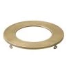 Direct-to-Ceiling 4 in. Natural Brass Recessed Light Slim Decorative Round Trim by KICHLER -Kichler Sales kichler recessed lighting trims dltsl04rnbr 64 1000
