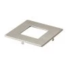 Direct-to-Ceiling 4 in. Brushed Nickel Recessed Light Decorative Square Ultra-Thin Trim by KICHLER -Kichler Sales kichler recessed lighting trims dltsl04sni 64 1000