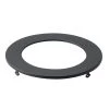 Direct-to-Ceiling 5 in. Textured Black Recessed Light Decorative Round Ultra-Thin Trim by KICHLER -Kichler Sales kichler recessed lighting trims dltsl05rbkt 64 1000