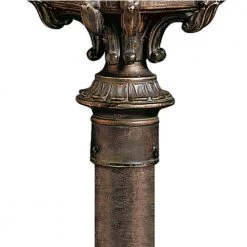 Tournai 3-Light Londonderry Outdoor Light Wall Mount Lantern with Clear Seeded Glass (1-Pack) by KICHLER -Kichler Sales londonderry kichler outdoor sconces 9558ld 1f 1000