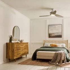 Spyra 62 in. Integrated LED Indoor Matte White Downrod Mount Ceiling Fan with Light Kit and Wall Control by KICHLER -Kichler Sales matte white kichler ceiling fans with lights 300700mwh 31 1000