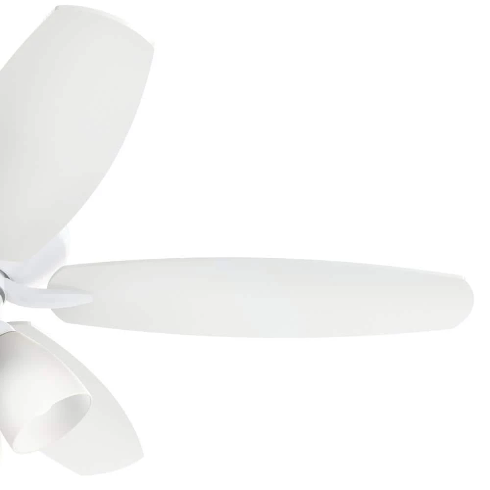 Renew Premier 52 in. LED Indoor Matte White Dual Mount Ceiling Fan with Pull Chain by KICHLER 7 Renew Premier 52 in. LED Indoor Matte White Dual Mount Ceiling Fan with Pull Chain by KICHLER - Image 5