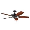 Canfield 52 in. Indoor Oil Brushed Bronze Downrod Mount Ceiling Fan with Pull Chain by KICHLER 2 Canfield 52 in. Indoor Oil Brushed Bronze Downrod Mount Ceiling Fan with Pull Chain by KICHLER -Kichler Sales oil brushed bronze kichler ceiling fans without lights 300117obb 64 1000
