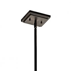 Cartone 8-Light Olde Bronze Contemporary Dining Room Square Hanging Light Pendant by KICHLER -Kichler Sales olde bronze kichler chandeliers 42526oz 1f 1000