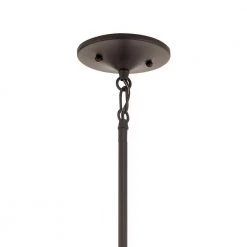 Aubrey 9-Light Olde Bronze 2 Tier Transitional Dining Room Chandelier with White Etched Glass Shade by KICHLER -Kichler Sales olde bronze kichler chandeliers 43666oz 1f 1000