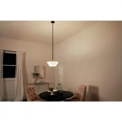 Aubrey 3-Light Olde Bronze Hallway Semi-Flush Mount Ceiling Light with Satin Etched Cased Opal by KICHLER -Kichler Sales olde bronze kichler flush mount lights 43669oz 1f 1000