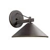 Ripley 10 in. 1-Light Olde Bronze Outdoor Light Wall Sconce (1-Pack) by KICHLER 1 Ripley 10 in. 1-Light Olde Bronze Outdoor Light Wall Sconce (1-Pack) by KICHLER -Kichler Sales olde bronze kichler outdoor sconces 49061oz 64 1000