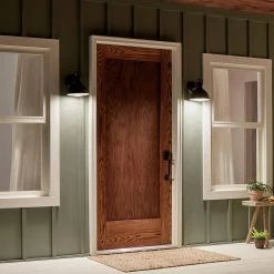 Hatteras Bay 9.5 in. 1-Light Olde Bronze Outdoor Light Wall Sconce with Clear Fresnel Lens (1-Pack) by KICHLER -Kichler Sales olde bronze kichler outdoor sconces 49065oz 31 1000