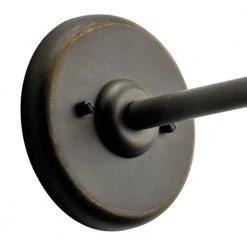 Westington 1-Light Olde Bronze Outdoor Light Wall Sconce with Clear Diffuser (1-Pack) by KICHLER -Kichler Sales olde bronze kichler outdoor sconces 49586oz 4f 1000