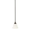 Langford 1-Light Olde Bronze Transitional Kitchen Mini Pendant Hanging Light by KICHLER -Kichler Sales olde bronze kichler pendant lights 3482oz 64 1000