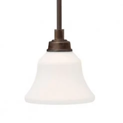 Langford 1-Light Olde Bronze Transitional Kitchen Mini Pendant Hanging Light by KICHLER -Kichler Sales olde bronze kichler pendant lights 3482oz c3 1000