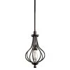 Kensington 1-Light Olde Bronze Farmhouse Kitchen Mini Pendant Hanging Light by KICHLER -Kichler Sales olde bronze kichler pendant lights 43333oz 64 1000