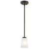 Tao 1-Light Olde Bronze Contemporary Kitchen Mini Pendant Hanging Light by KICHLER -Kichler Sales olde bronze kichler pendant lights 44053oz 64 1000