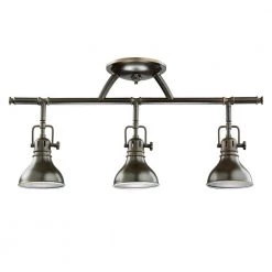Hatteras Bay 1.9 ft. 3-Light Olde Bronze Track Lighting Kit by KICHLER
