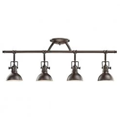 Hatteras Bay 2.65 ft. 4-Light Olde Bronze Track Lighting Kit by KICHLER