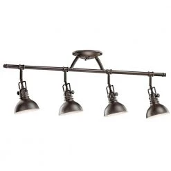 Hatteras Bay 2.65 ft. 4-Light Olde Bronze Track Lighting Kit by KICHLER 10 Hatteras Bay 2.65 ft. 4-Light Olde Bronze Track Lighting Kit by KICHLER -Kichler Sales olde bronze kichler track lighting kits 7704oz c3 1000