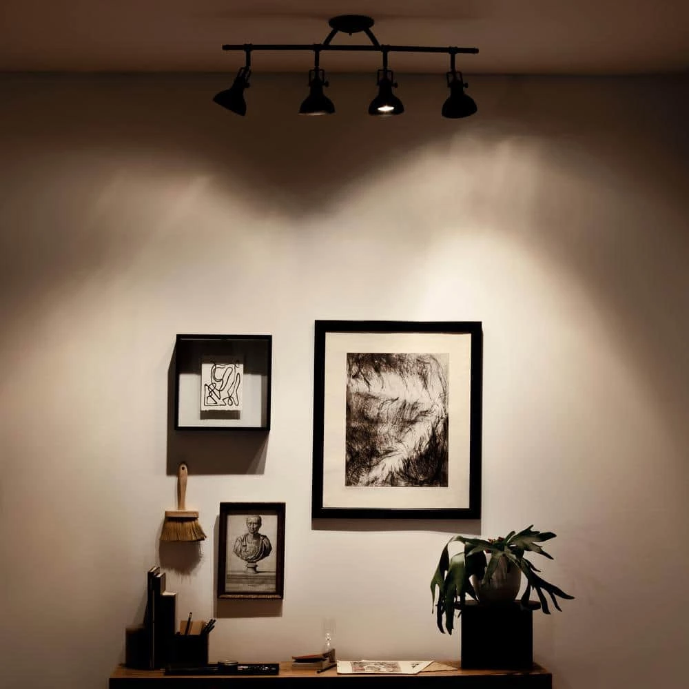 Hatteras Bay 2.65 ft. 4-Light Olde Bronze Track Lighting Kit by KICHLER 8 Hatteras Bay 2.65 ft. 4-Light Olde Bronze Track Lighting Kit by KICHLER - Image 6