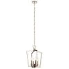 Abbotswell 19 in. 4-Light Polished Nickel Traditional Kitchen Candle Stick Pendant Hanging Light by KICHLER -Kichler Sales polished nickel kichler chandeliers 43498pn 64 1000