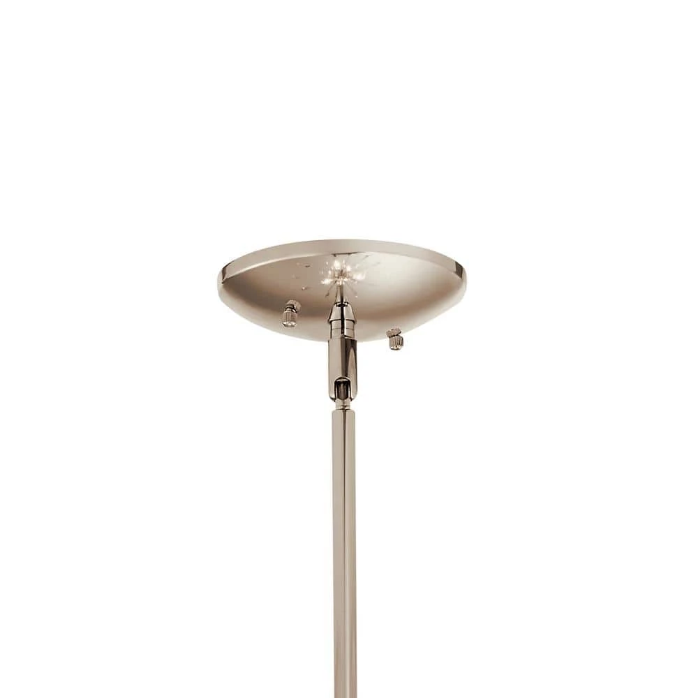 Eris 6-Light Polished Nickel Contemporary Dining Room Chandelier by KICHLER 7 Eris 6-Light Polished Nickel Contemporary Dining Room Chandelier by KICHLER - Image 5