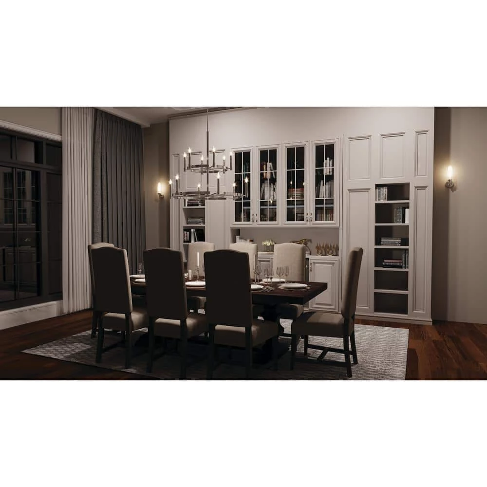 Truby 11.5 in. 1-Light Polished Nickel Bathroom Indoor Wall Sconce with Satin Etched Cased Opal Glass by KICHLER 9 Truby 11.5 in. 1-Light Polished Nickel Bathroom Indoor Wall Sconce with Satin Etched Cased Opal Glass by KICHLER - Image 7