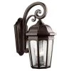 Courtyard 22.25 in. 3-Light Rubbed Bronze Outdoor Light Wall Sconce with Clear Seeded Glass (1-Pack) by KICHLER 1 Courtyard 22.25 in. 3-Light Rubbed Bronze Outdoor Light Wall Sconce with Clear Seeded Glass (1-Pack) by KICHLER -Kichler Sales rubbed bronze kichler outdoor sconces 9034rz 64 1000