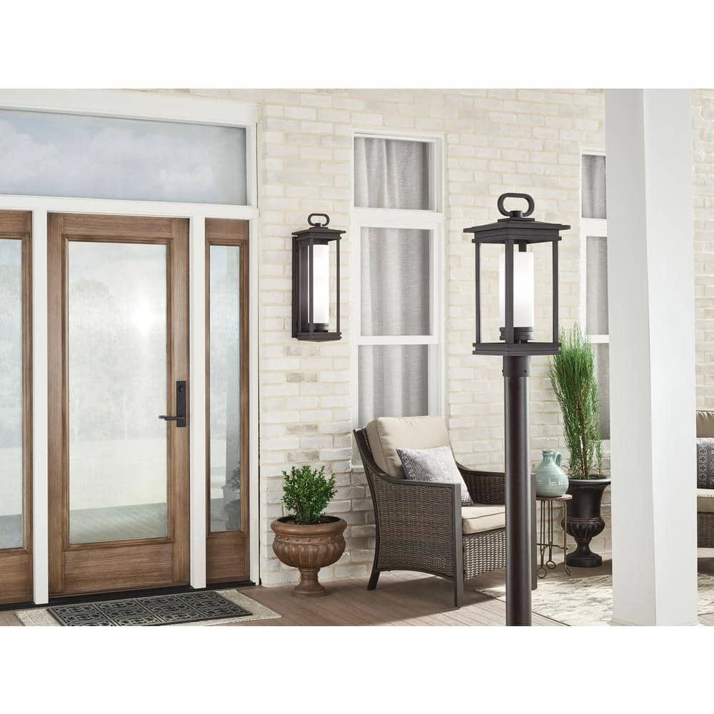South Hope 1-Light Rubbed Bronze Outdoor Lamp Post Light (1-Pack) by KICHLER 7 South Hope 1-Light Rubbed Bronze Outdoor Lamp Post Light (1-Pack) by KICHLER - Image 5
