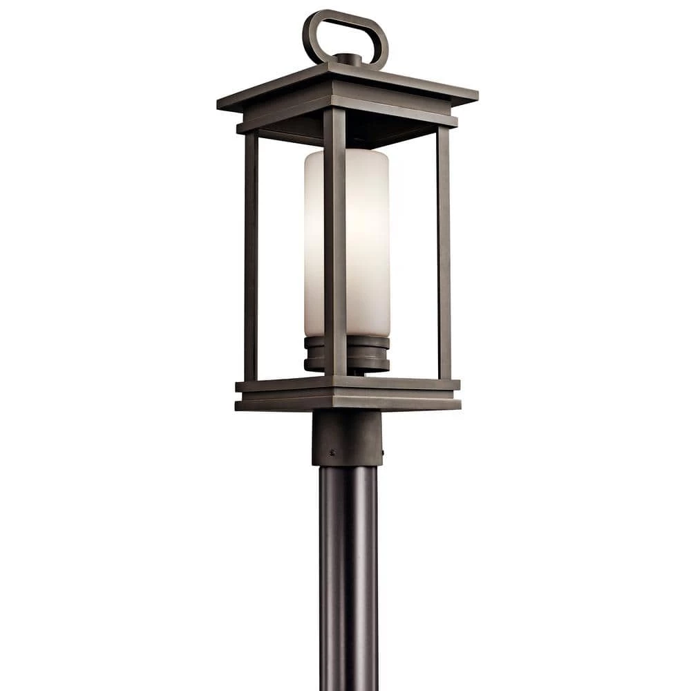 South Hope 1-Light Rubbed Bronze Outdoor Lamp Post Light (1-Pack) by KICHLER 3 South Hope 1-Light Rubbed Bronze Outdoor Lamp Post Light (1-Pack) by KICHLER