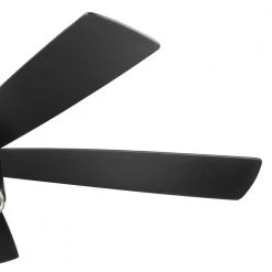 Dawn 52 in. Integrated LED Indoor Satin Black Down Rod Mount Ceiling Fan with Light and Remote by KICHLER 18 Dawn 52 in. Integrated LED Indoor Satin Black Down Rod Mount Ceiling Fan with Light and Remote by KICHLER -Kichler Sales satin black kichler ceiling fans with lights 300319sbk 4f 1000