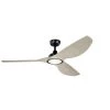 Imari 65 in. Integrated LED Indoor Satin Black Downrod Mount Ceiling Fan with Light with Switch by KICHLER -Kichler Sales satin black kichler ceiling fans with lights 300365sbk 64 1000