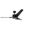Motu 60 in. Indoor Satin Black Downrod Mount Ceiling Fan with Wall Control by KICHLER -Kichler Sales satin black kichler ceiling fans without lights 330010sbk 64 1000