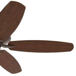 Renew Patio 52 in. Indoor/Outdoor Satin Natural Bronze Dual Mount Ceiling Fan with Pull Chain by KICHLER -Kichler Sales satin natural bronze kichler ceiling fans without lights 330165snb 4f 1000