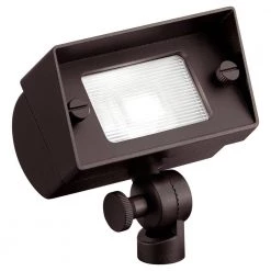 Textured Architectural Bronze 12-Volt Low Voltage Drop-In Mini Landscape Flood Light with No Bulbs Included by KICHLER -Kichler Sales textured architectural bronze kichler landscape flood lights 15476azt 44 1000