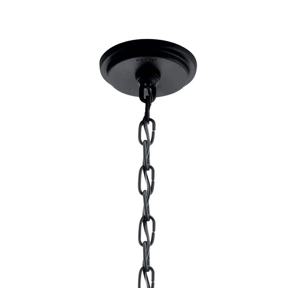 Alexia 5-Light Textured Black Traditional Dining Room Chandelier by KICHLER 7 Alexia 5-Light Textured Black Traditional Dining Room Chandelier by KICHLER - Image 5
