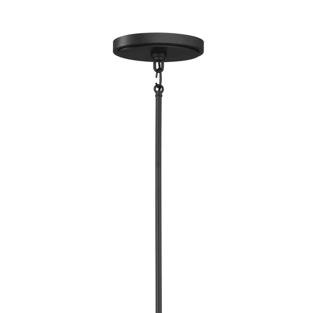 Freesia 8-Light Textured Black Vintage Dining Room Oval Chandelier by KICHLER 7 Freesia 8-Light Textured Black Vintage Dining Room Oval Chandelier by KICHLER - Image 5