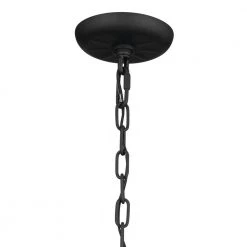 Heddle 3-Light Textured Black Vintage Dining Room Chandelier with Fabric Shade by KICHLER -Kichler Sales textured black kichler chandeliers 52465bkt 1f 1000