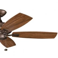 Canfield Patio 52 in. Outdoor Weathered Copper Downrod Mount Ceiling Fan with Pull Chain by KICHLER 12 Canfield Patio 52 in. Outdoor Weathered Copper Downrod Mount Ceiling Fan with Pull Chain by KICHLER -Kichler Sales weathered copper kichler ceiling fans without lights 310192wcp 1f 1000