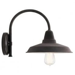 Marrus 1-Light Weathered Zinc and Anvil Iron Bathroom Indoor Wall Sconce by KICHLER 8 Marrus 1-Light Weathered Zinc and Anvil Iron Bathroom Indoor Wall Sconce by KICHLER -Kichler Sales weathered zinc kichler wall sconces 52409wzc 4f 1000