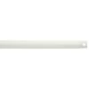 Independence 18 in. White Dual Threaded Ceiling Fan Extension Downrod by KICHLER -Kichler Sales white kichler ceiling fan downrods 360001wh 64 1000
