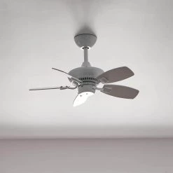 Canfield 30 in. Indoor/Outdoor White Downrod Mount Ceiling Fan with Pull Chain by KICHLER -Kichler Sales white kichler ceiling fans without lights 300103wh 1f 1000