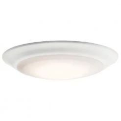 Downlight Gen I 7.5 in. 2700K White Integrated LED Flush Mount by KICHLER