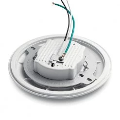 Horizon 6.5 in. 3000K White Integrated LED Flush Mount with Polycarbonate White Diffuser by KICHLER -Kichler Sales white kichler flush mount lights 43855whled30t c3 1000