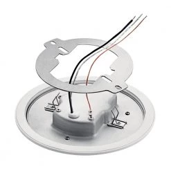 Horizon II 6.5 in. 3000K White Integrated LED Flush Mount with Glass Diffuser by KICHLER -Kichler Sales white kichler flush mount lights 43870whled30 4f 1000