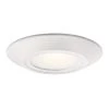 Horizon II 6.5 in. 3000K White Integrated LED Flush Mount with Glass Diffuser by KICHLER -Kichler Sales white kichler flush mount lights 43870whled30 64 1000