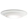 Downlight Gen I 6 in. 2700K White Integrated LED Flush Mount by KICHLER 1 Downlight Gen I 6 in. 2700K White Integrated LED Flush Mount by KICHLER -Kichler Sales white kichler flush mount lights 43878whled27 64 1000