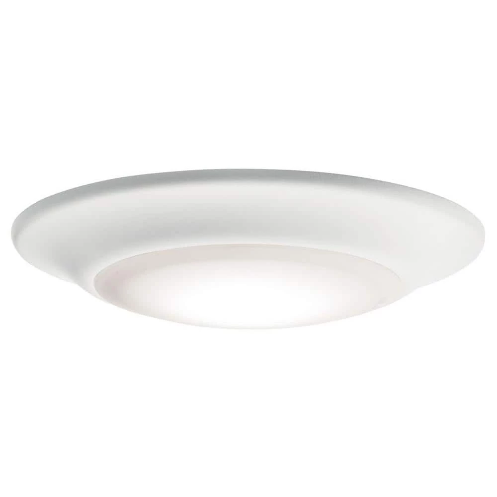Downlight Gen I 6 in. 2700K White Integrated LED Flush Mount by KICHLER 3 Downlight Gen I 6 in. 2700K White Integrated LED Flush Mount by KICHLER