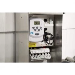 White 12-Volt Outdoor Digital Timer for Transformer (1-Pack) by KICHLER -Kichler Sales white kichler outdoor lighting accessories 15556wh 44 1000