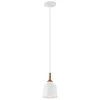 Danika 1-Light White Mid-Century Modern Kitchen Mini Pendant Hanging Light by KICHLER -Kichler Sales white kichler pendant lights 43682wh 64 1000