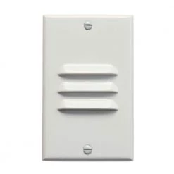 Step And Hall Hardwired 120-Volt White Vertical Integrated LED Stair Light by KICHLER